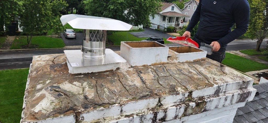 Installing a new stainless liner